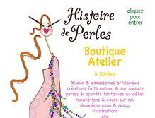 Tablet Screenshot of histoire-de-perles.ch